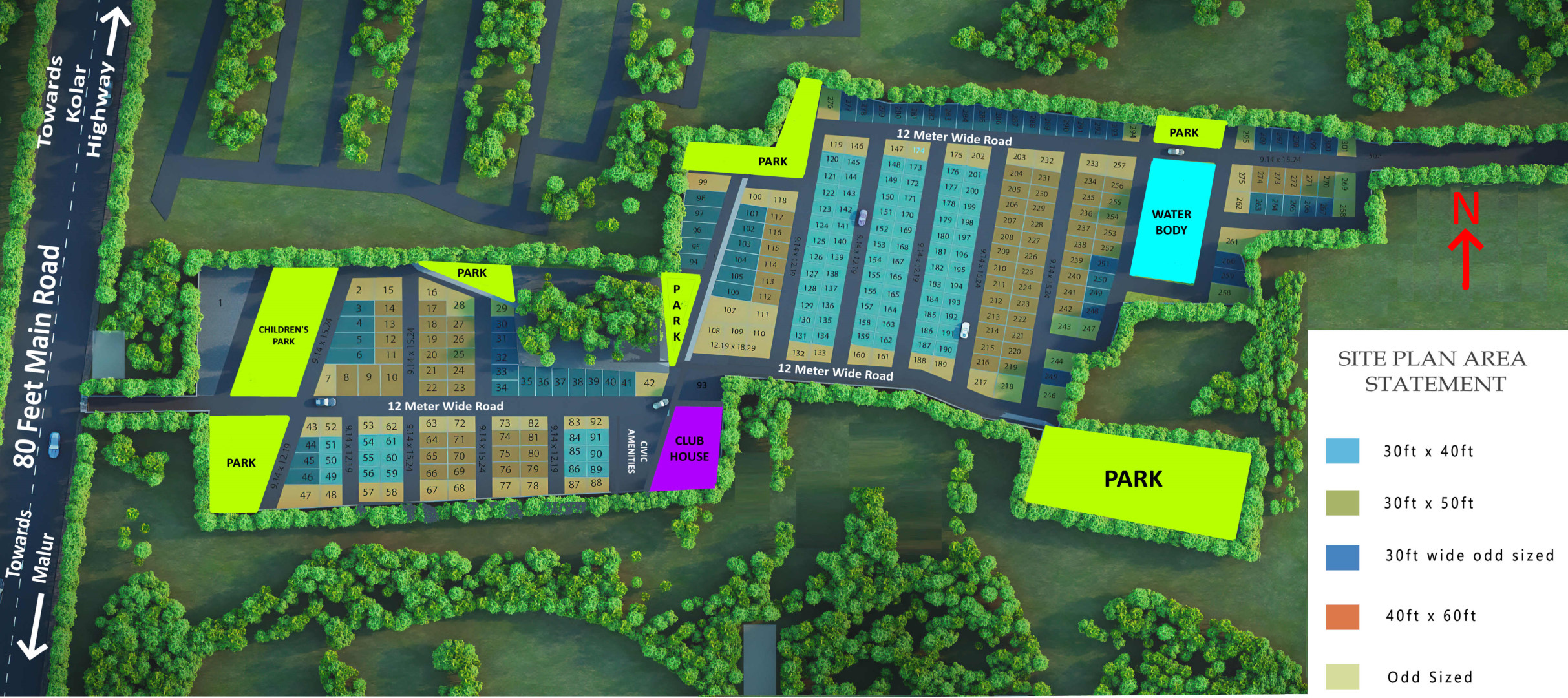 Avalon by VIZIPA Sitemap